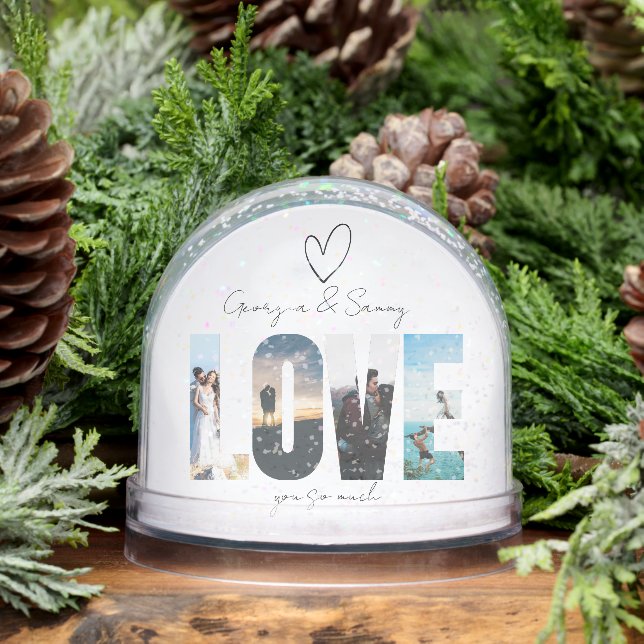 LOVE Photo Collage Christmas (Invierno)