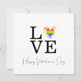 Love Pride Heart Happy Valentine's Day Script