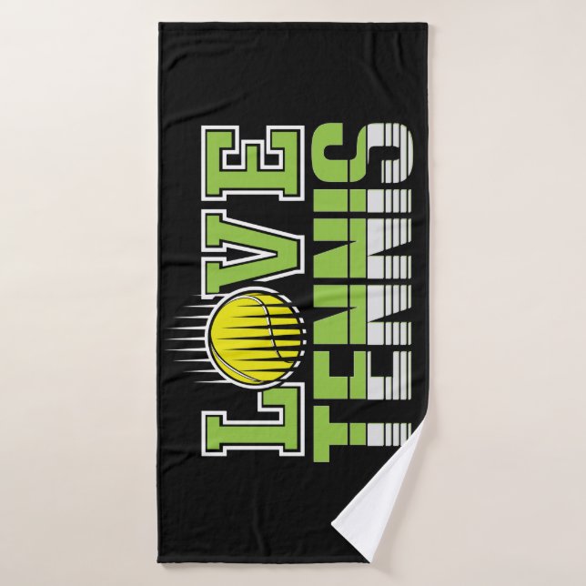 Love Tennis (Toalla de baño)