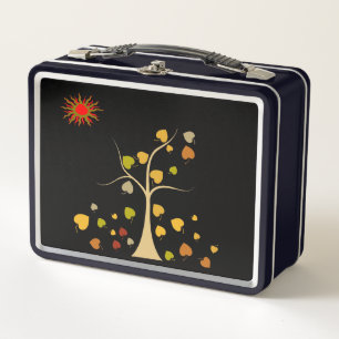 Love Tree Metalizado Lunch Box