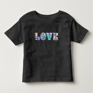 LOVE Unique 3D Modern Graphic, camiseta Guay Black