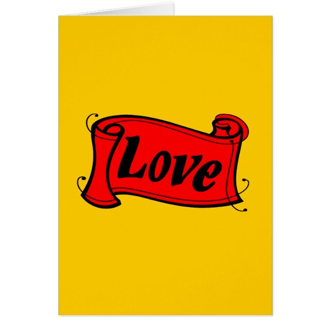 Love , yellow black and red (Frente)