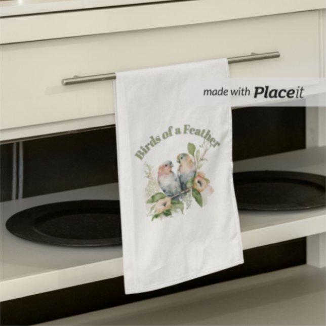 Lovebirds in Pastel Watercolors (Subido por el creador)