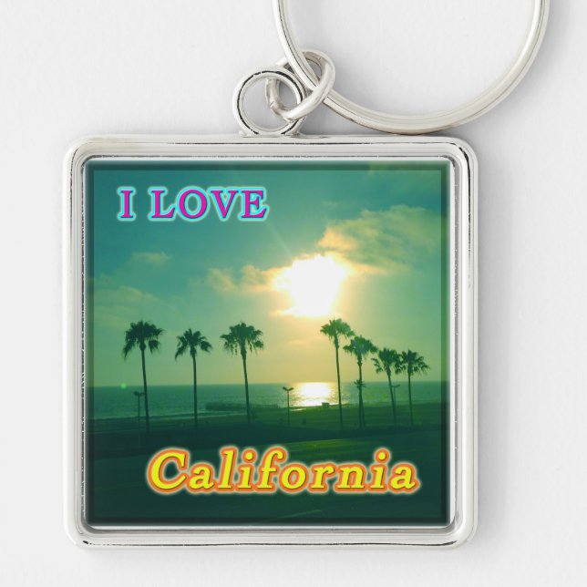 "Lovely California 1" Llavero (Frente)