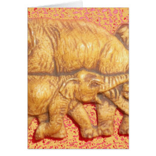 Lovely Elephant Family Personalizar Product