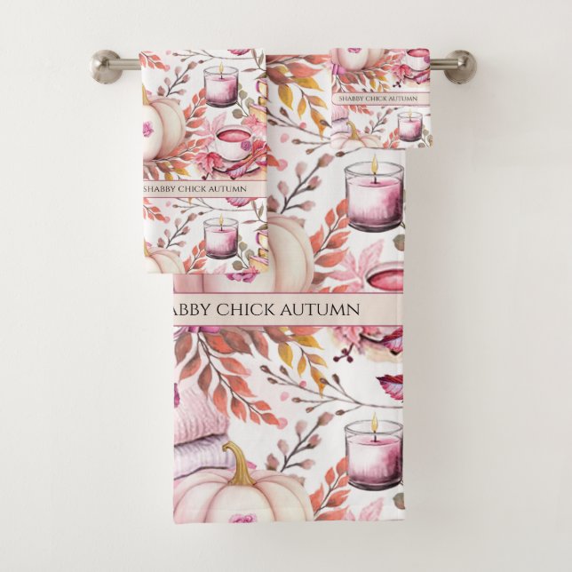 Lovely Shabby Chick Autumn Pattern (In situ)