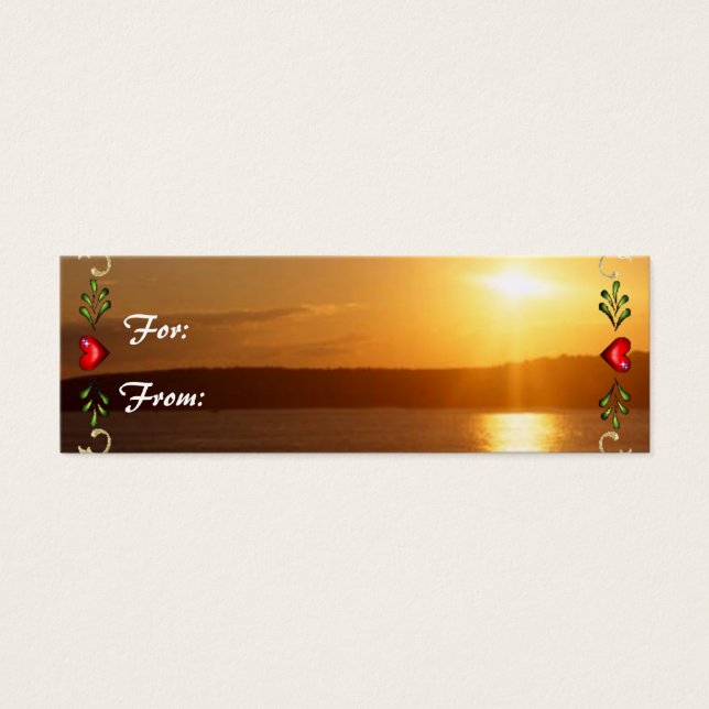 Lovely Sunshine Gift Tag (Frente)