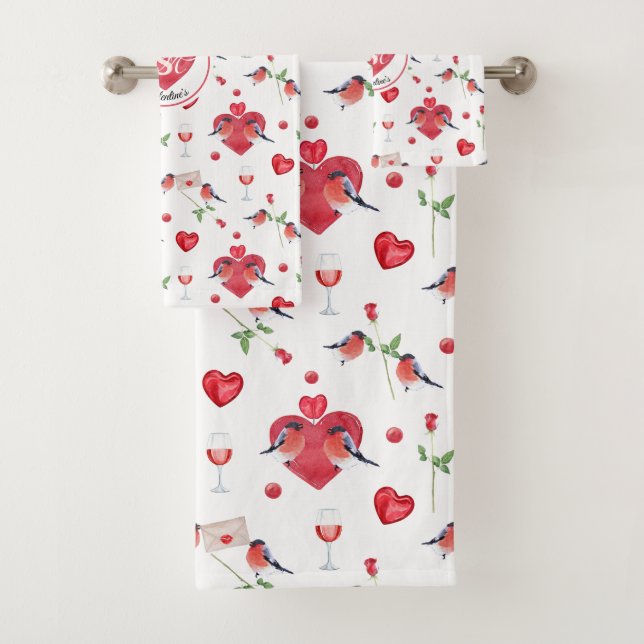 Lovely Valentine's Day Pattern | Monogrammed (In situ)