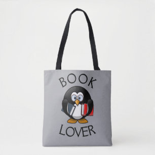 Lover del libro - Bolsa de tote del diseñador