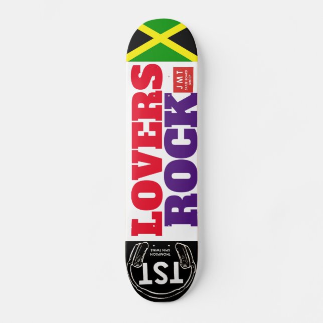 LOVERS ROCK Patineta (Anverso)
