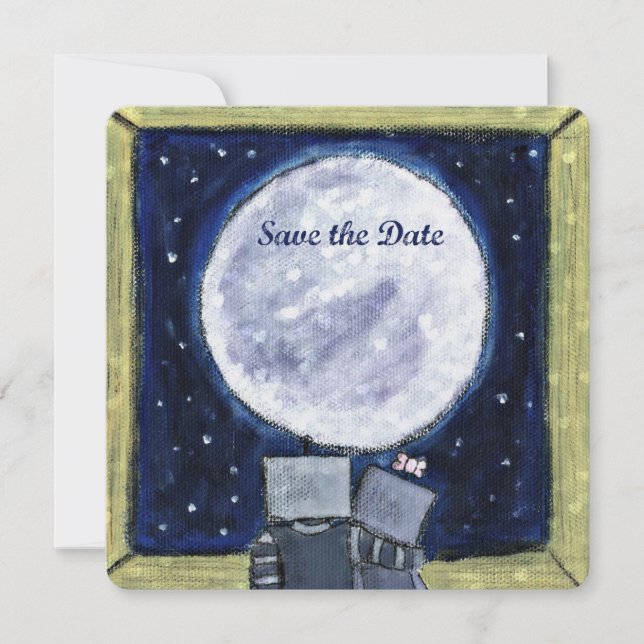 Lovestructurk Moon-Gazing Guardar las tarjetas de  (Anverso)