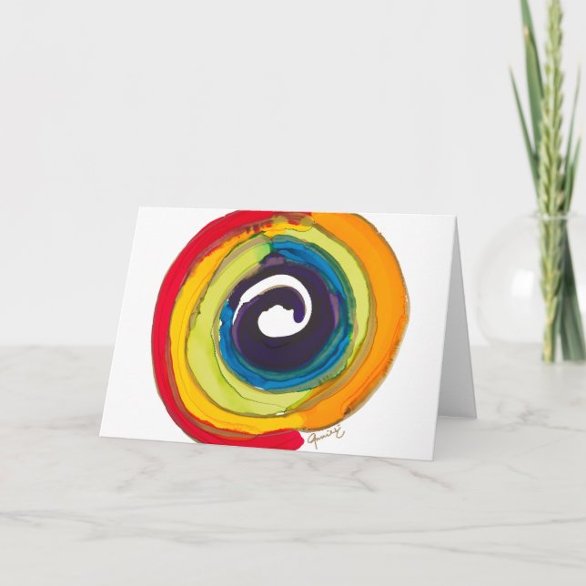 Lovitude Blank 5x7 Tarjeta de nota "Express Truth" (Anverso)