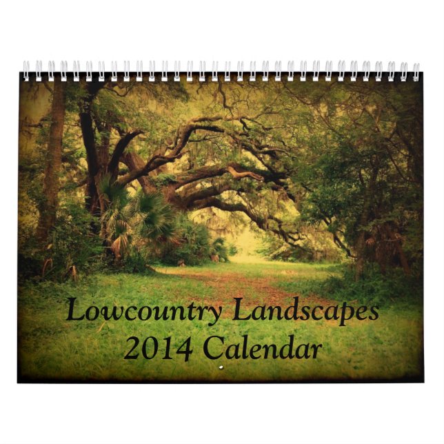 Lowcountry ajardina el calendario 2014 (Tapa)