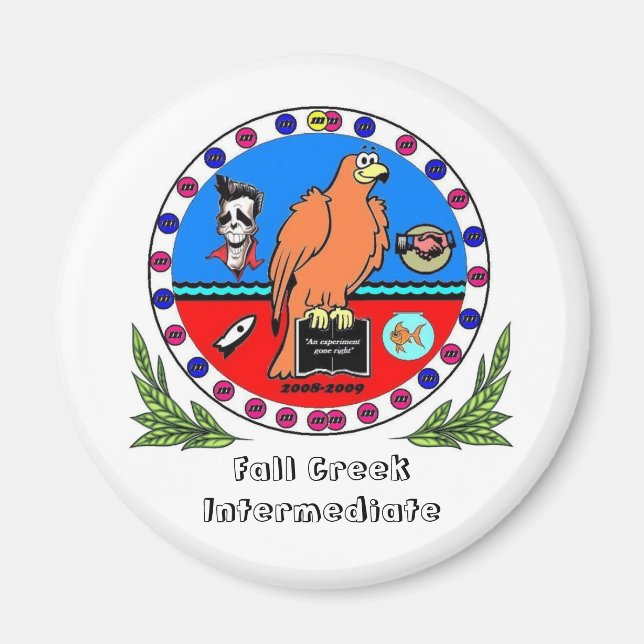 Lowell Homeroom foco imán (Frente)