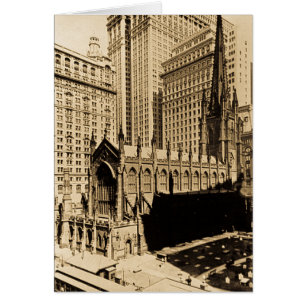 Lower Manhattan NYC de la yarda de la iglesia de