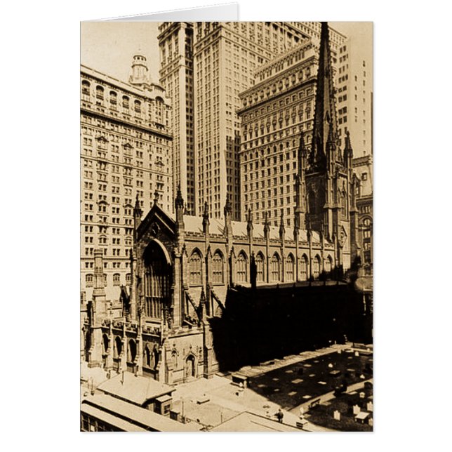 Lower Manhattan NYC de la yarda de la iglesia de (Frente)