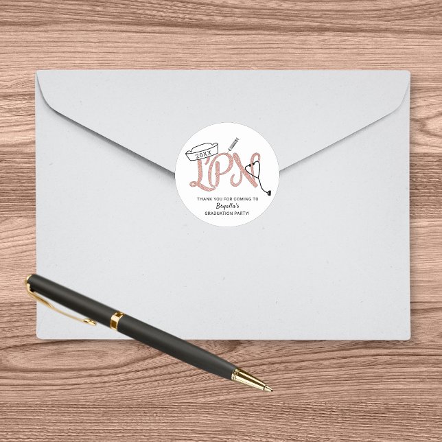 LPN fiesta de graduación gracias a los pegatinas (Subido por el creador)