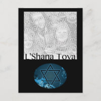 L'Shana Tova : tarjeta de foto