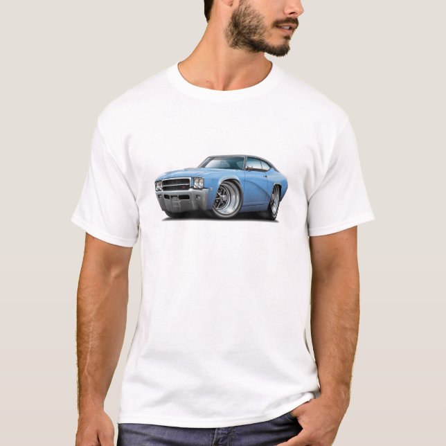 Lt 1969 de Buick GS Azul-Negro Top Car (Anverso)
