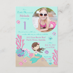 Lt de la invitación del cumpleaños de little