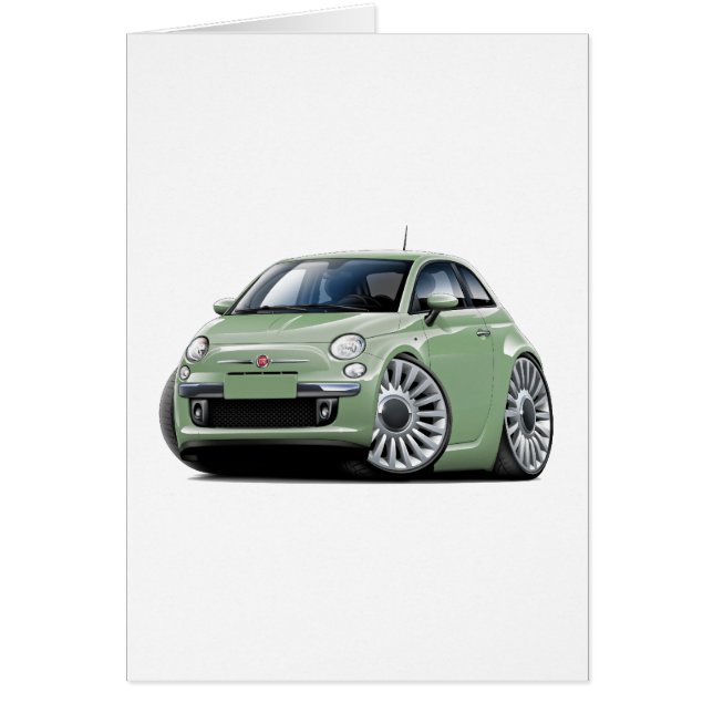 Lt Green Car de Fiat 500 (Frente)