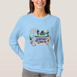 Lt vivo Blu Rush de la camiseta larga básica de la