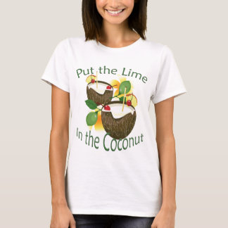 Luau Coconut Bebe Lime Fiesta Graciosa Camiseta pa