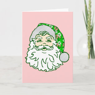 luau rosa navidad hawaiano santa claus