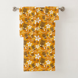 LUAU TIKI PATTERN (NARANJA)