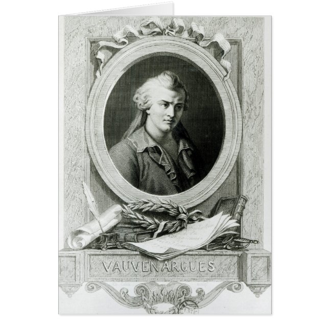 Luc de Clapiers Marquis de Vauvenargues (Frente)