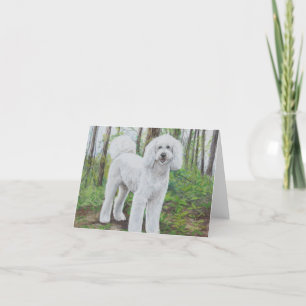 Lucas la tarjeta de nota de oro del arte del perro
