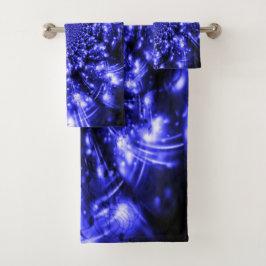 Luces Azules Brillantes