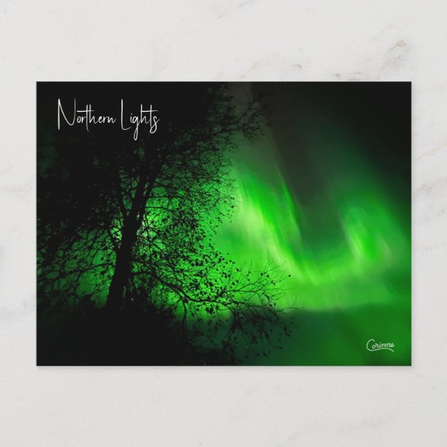 Luces boreales 5 - Postal (Anverso)