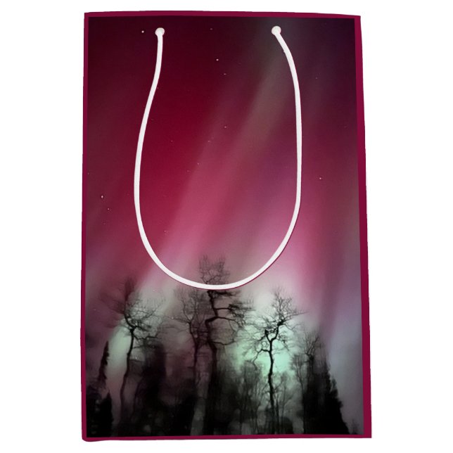 Luces boreales - Bolsa de regalo media (Anverso)