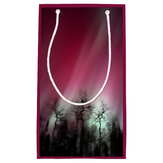 Luces boreales - Bolsa de regalo pequeña (Anverso)