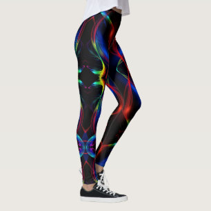 Luces coloridas Fiestas Leggings
