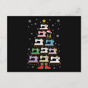 Luces de árbol de máquina de coser de Navidad Calc