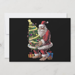 Luces de árbol de Navidad Bigfoot Navidad Amante d