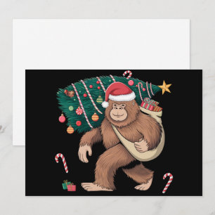 Luces de árbol de Navidad Bigfoot Navidades Amante