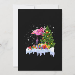 Luces de árbol de Navidad de flamenco
