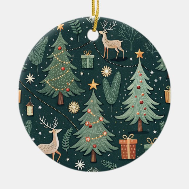 Luces de árbol de Navidad | Decoración navideña (Frente)