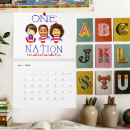 Luces de Barnwood del Calendario inspirador