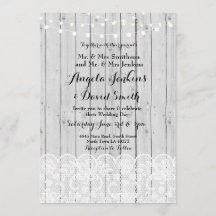 Luces de boda de invierno Invitación de fiesta de 