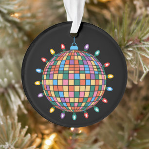 Luces de Bola de Disco de Navidad Adorno Colorido