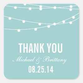 Luces de cadena | Etiquetas de bodas