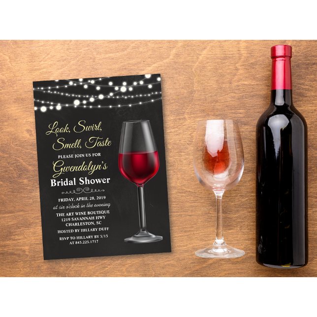 Luces de Cadenas de Vino Invitación a la Fiesta de (Subido por el creador)