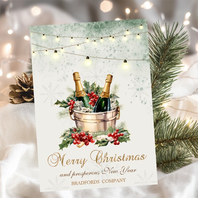 Luces de Cuerda para Botella de Vino de Navidad (Subido por el creador)