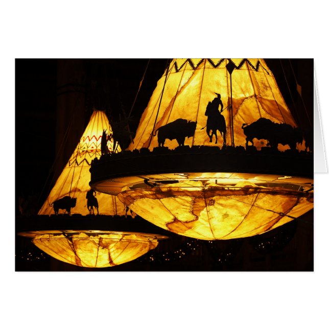 Luces de la casa de campo del desierto (Anverso (Horizontal))