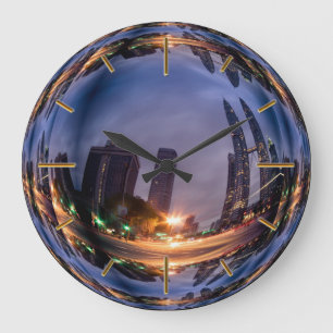 Luces de la ciudad 1 Opciones numéricas Relojes de