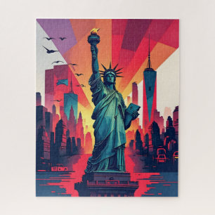 Luces de la libertad: el rompecabezas del Skyline 